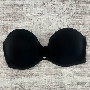 Calvin Klein Black Strapless Bra